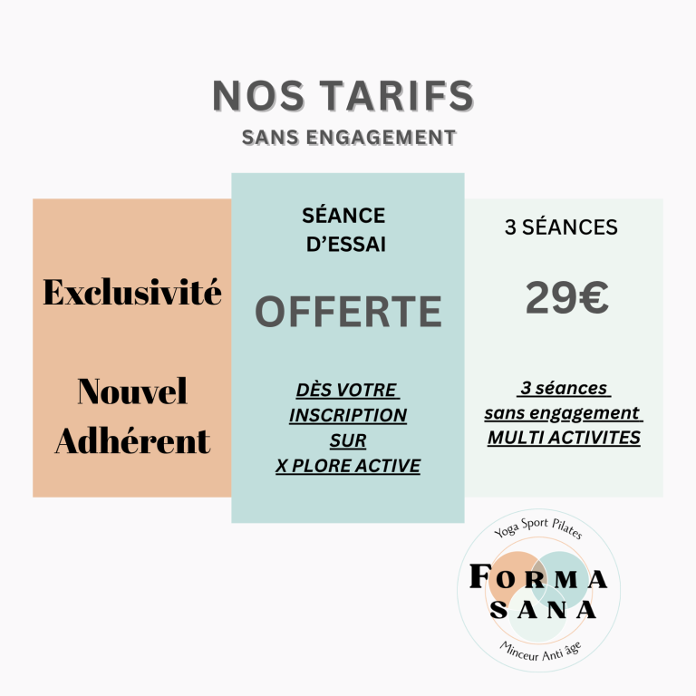 tarifs yoga sport pilates tarifs yoga sport pilates
